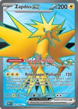 Zapdos ex 192/165