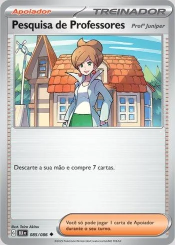 Pesquisa de Professores: Prof. Juniper 085/086