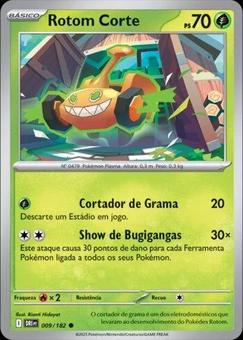 Rotom Corte 009/182