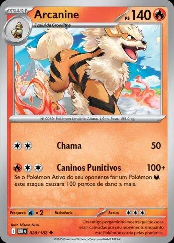 Arcanine 028/182