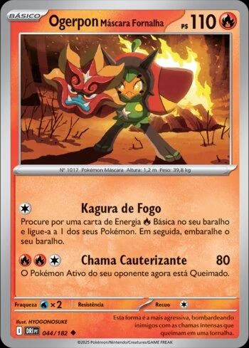 Ogerpon Máscara Fornalha 044/182