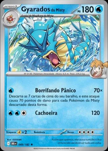 Gyarados da Misty 049/182