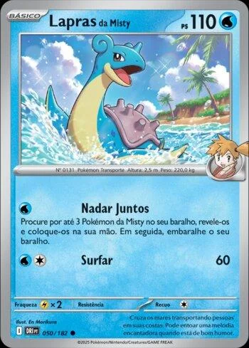 Lapras da Misty 050/182