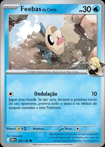 Feebas da Cíntia 052/182