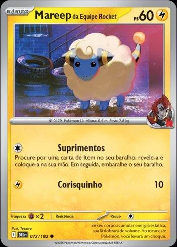 Mareep da Equipe Rocket 072/182