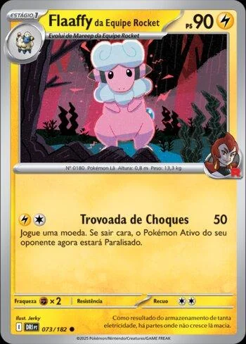 Flaaffy da Equipe Rocket 073/182