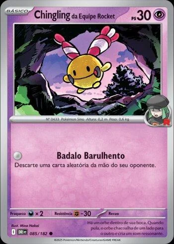 Chingling da Equipe Rocket 085/182