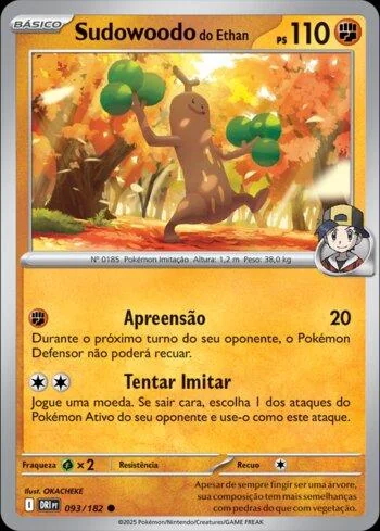 Sudowoodo do Ethan 093/182
