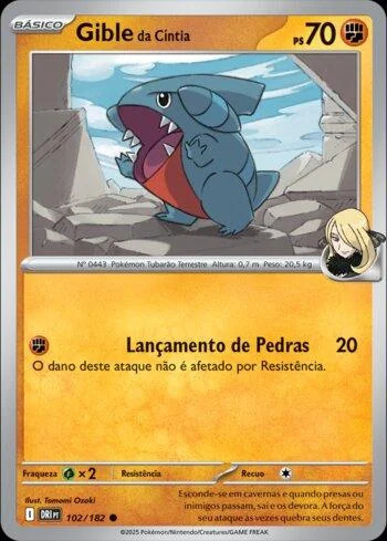 Gible da Cíntia 102/182