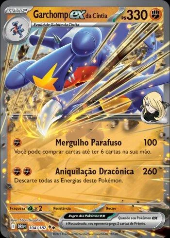 Garchomp ex da Cíntia 104/182