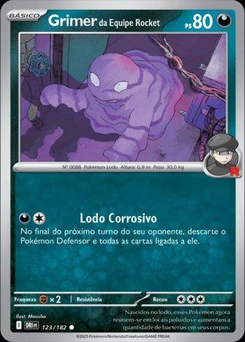 Grimer da Equipe Rocket 123/182