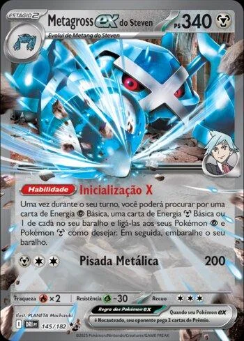 Metagross ex do Steven 145/182