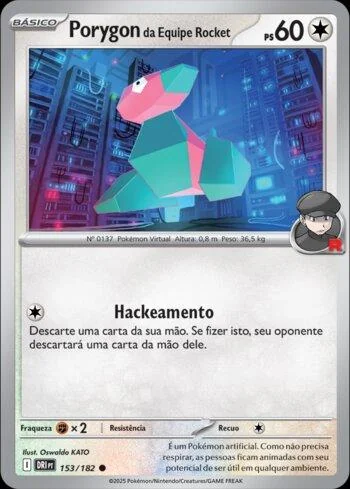 Porygon da Equipe Rocket 153/182