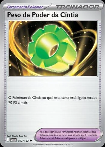 Peso de Poder da Cíntia 162/182