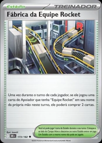Fábrica da Equipe Rocket 173/182