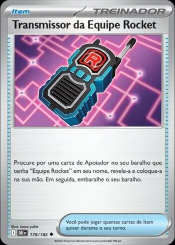 Transmissor da Equipe Rocket 178/182
