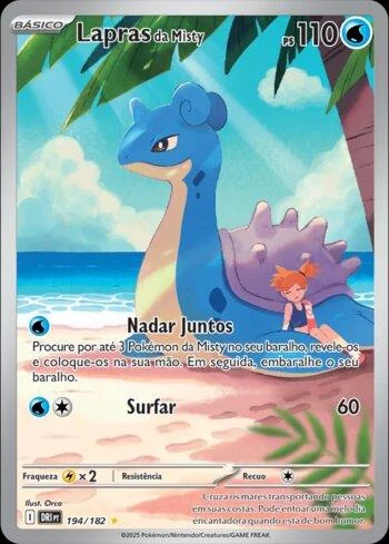 Lapras da Misty 194/182