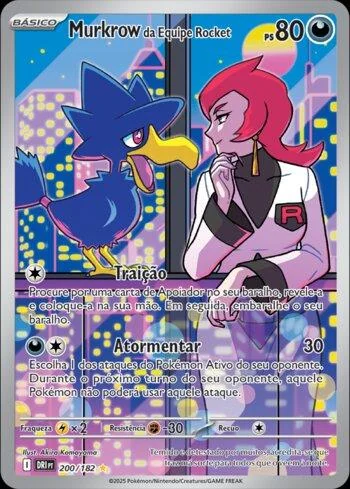 Murkrow da Equipe Rocket 200/182