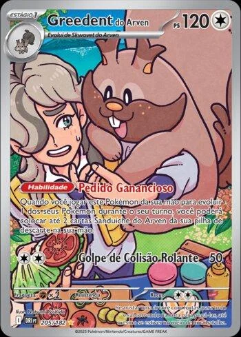 Greedent do Arven 205/182