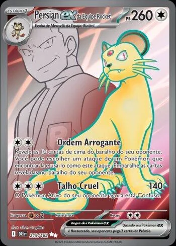 Persian ex da Equipe Rocket 219/182