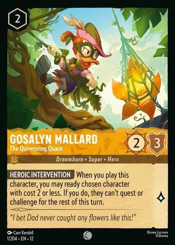 Gosalyn Mallard - The Quiverwing Quack 1
