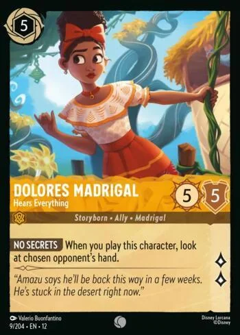 Dolores Madrigal - Hears Everything 9
