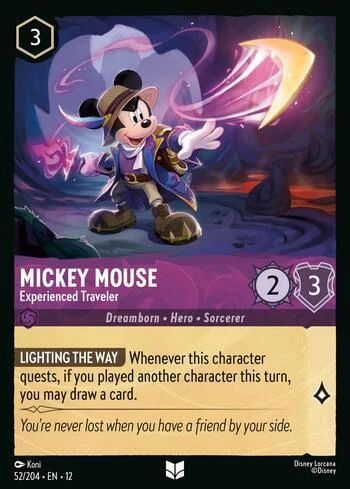 Mickey Mouse - Experienced Traveler 52