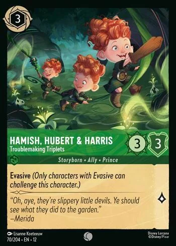 Hamish & Hubert & Harris - Troublemaking Triplets 70