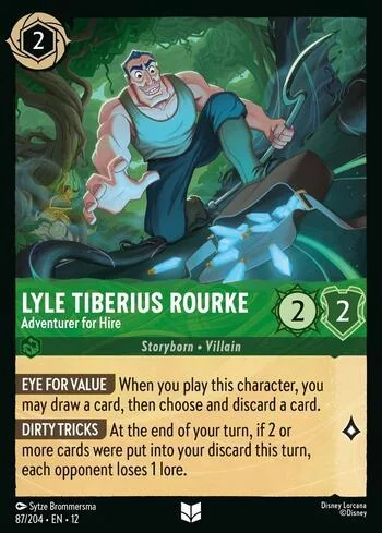Lyle Tiberius Rourke - Adventurer for Hire 87