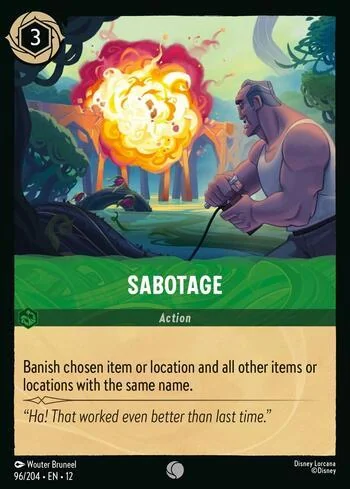 Sabotage 96