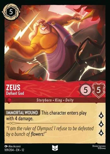 Zeus - Defiant God 109