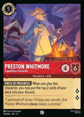 Preston Whitmore - Expedition Financier 110