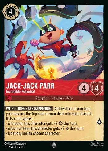 Jack-Jack Parr &ndash; Incredible Potential 121