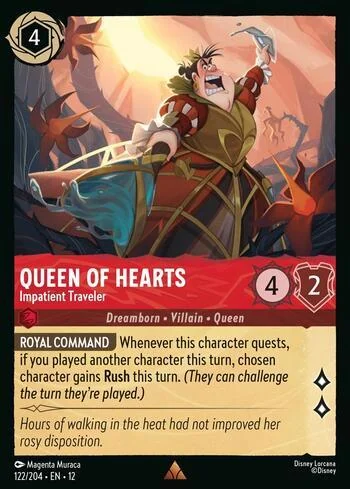 Queen of Hearts - Impatient Traveler 122