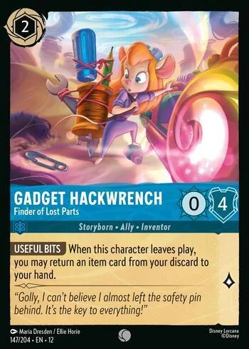 Gadget Hackwrench - Finder of Lost Parts 147