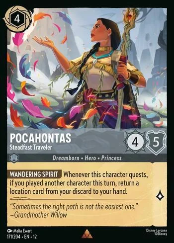 Pocahontas - Steadfast Traveler 171