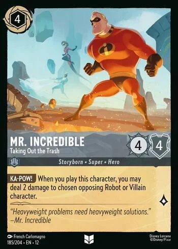 Mr. Incredible - Taking Out the Trash 185