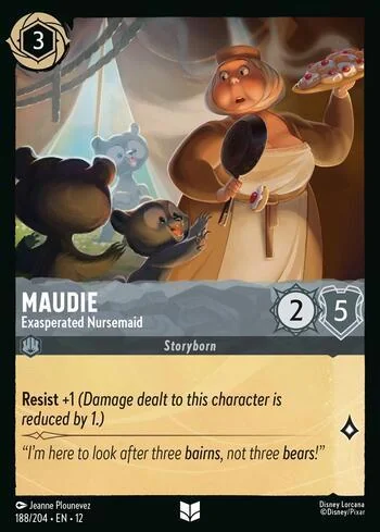 Maudie - Exasperated Nursemaid 188