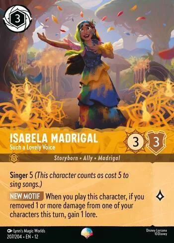 Isabela Madrigal - Such a Lovely Voice (Epic) 207