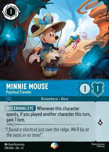 Minnie Mouse - Practical Traveler (Epic) 219