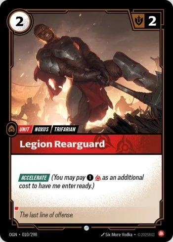 Legion Rearguard 10 de Origins