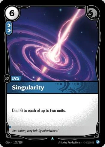 Singularity 105 de Origins