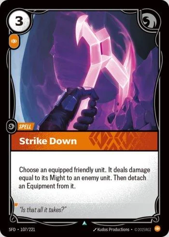Strike Down 107 de Spiritforged