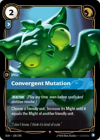 Convergent Mutation 108 de Origins