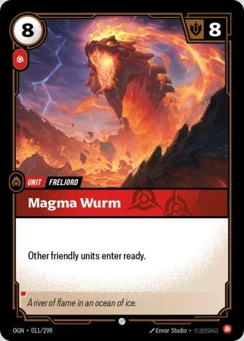 Magma Wurm 11 de Origins
