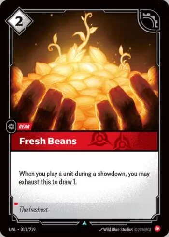 Fresh Beans 11 de Riftbound Unleashed