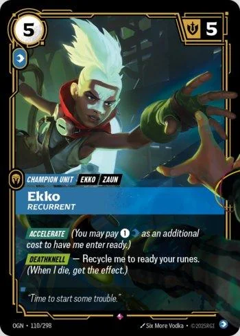 Ekko, Recurrent 110 de Origins