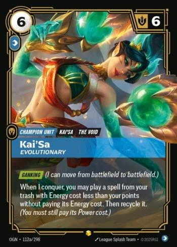 Kai'Sa, Evolutionary 112A de Origins