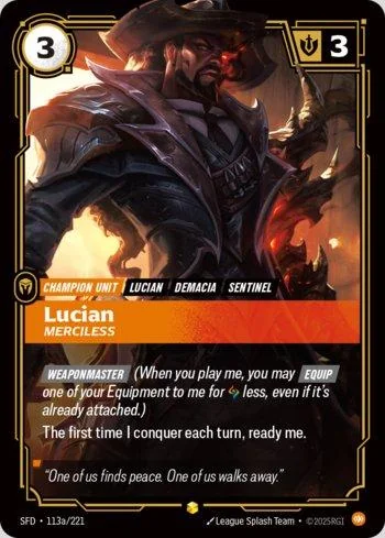 Lucian, Merciless 113A de Spiritforged