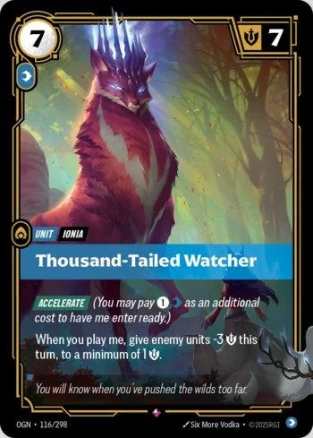 Thousand-Tailed Watcher 116 de Origins